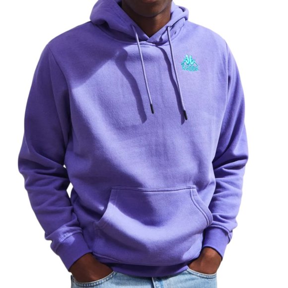 Kappa Other - Kappa Men's Purple Kanga Willie Hoodie Drawstring Sweatshirt US S